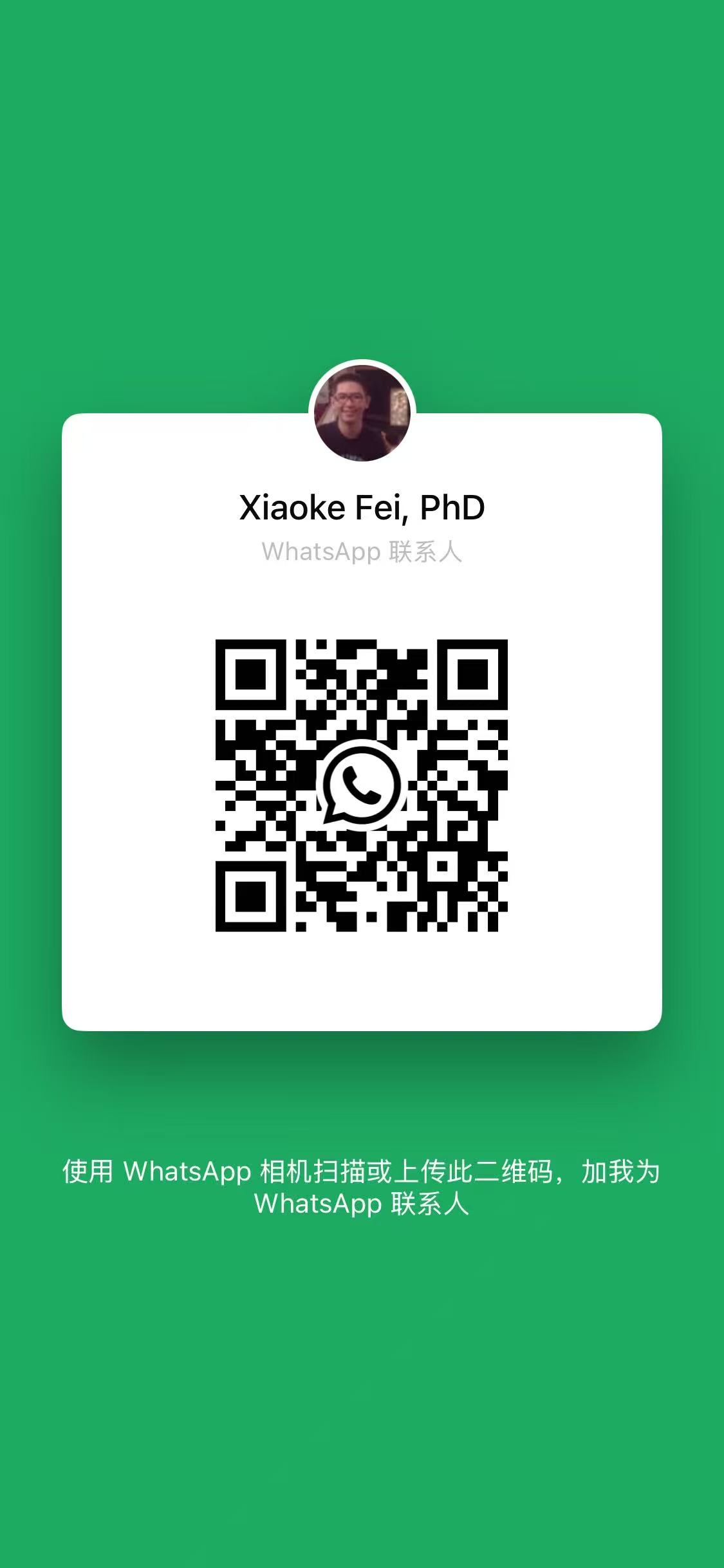 WhatsApp QR Code